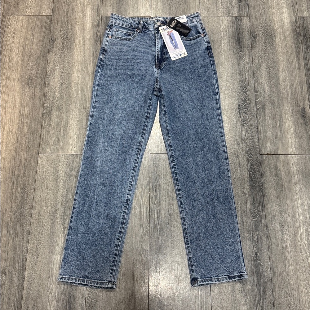 Rewash Women's High Rise Jeans - Blue